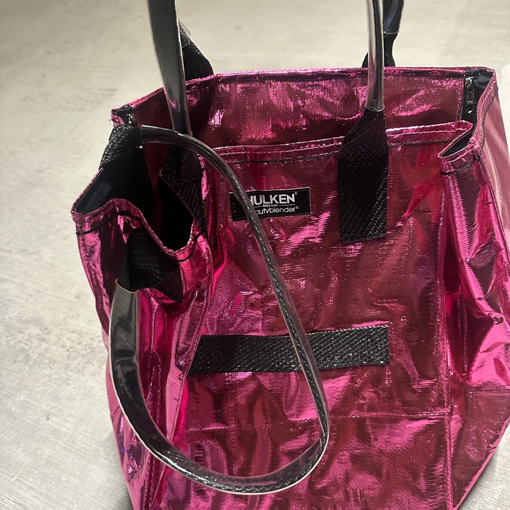 Pink Hulken Tote Bag